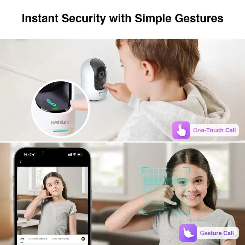 360 C221 Indoor Camera 3K 5MP AI Detection Surveillance Smart Tracking Night Vision Two-way Audio WiFi Alexa Google Assistant - Image 7