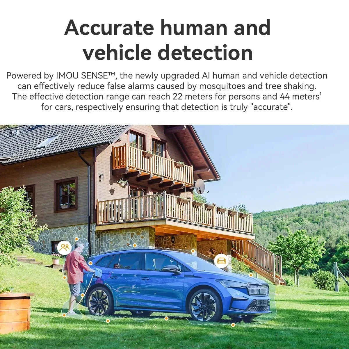 Original 6MP IMOU Dual Lens Outdoor Camera PT Camera Home Security IP Camera AI Human & Vehicle Detection Surveillance Camera  6MP - Image 4