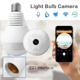 IP WIRELESS PANORAMIC BULB CAMERA 1080P HD 2MP WITH V380 PRO APP - Image 4
