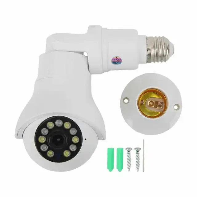 Light Bulb Camera E27 Socket Wireless WiFi Two Way Audio Mobile Tracking Smart Surveillance Camera HOT - Image 5