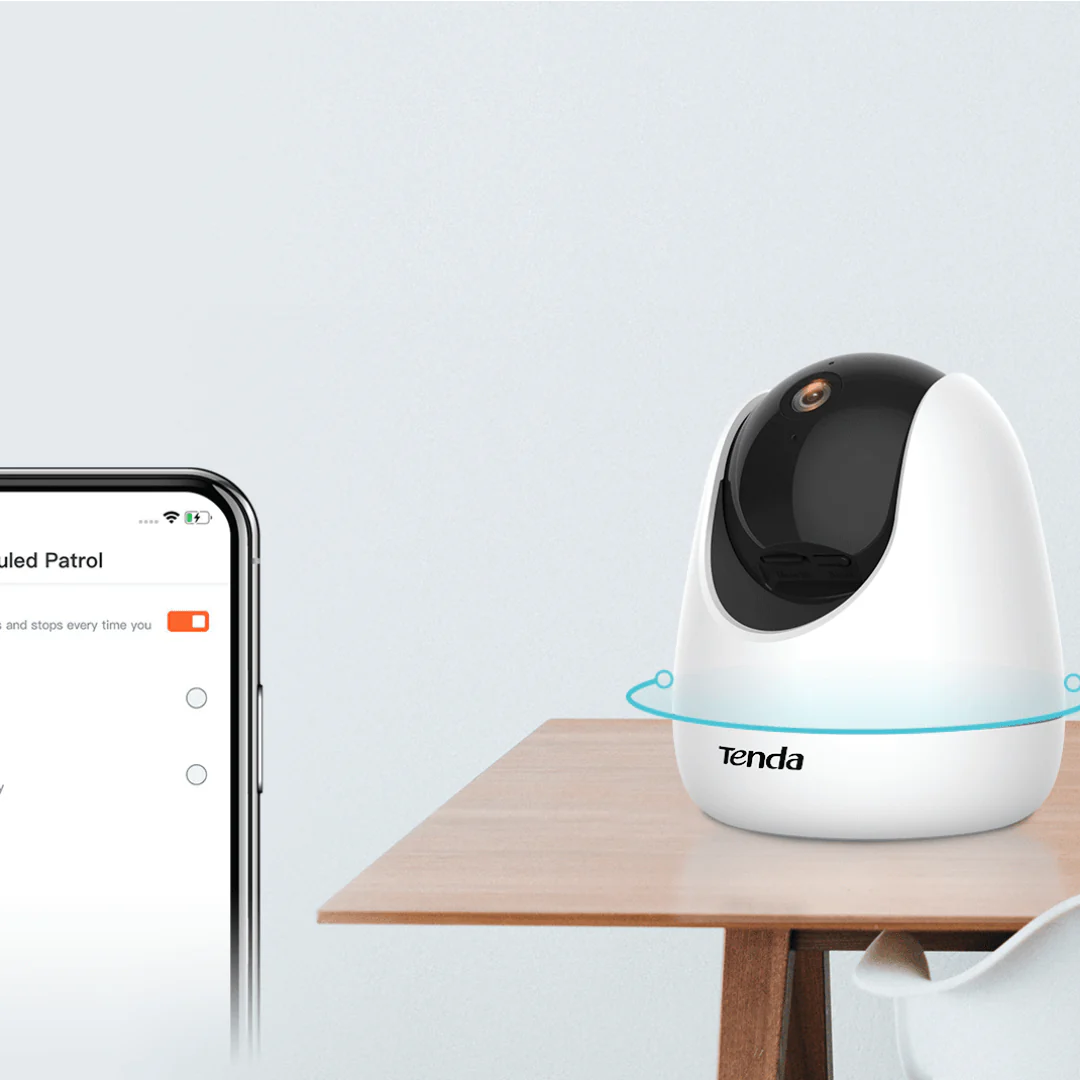 Tenda CP3 Security Pan/Tilt Smart Camera, 360° All-Round Vision, 1080P HD, Motion Detection, Two-Way Audio, Night Vision, - Image 13