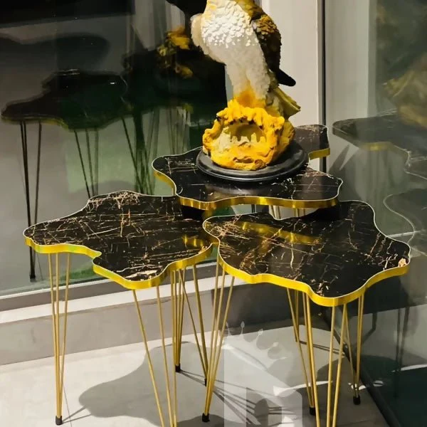 World Map Shape Side Table/Coffee - Image 4